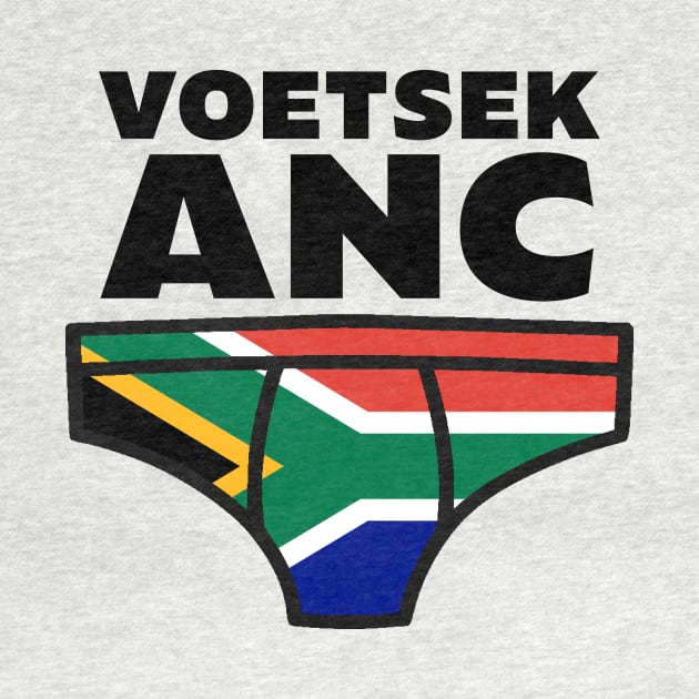 Voetsek ANC Springbok pants by Arend Studios